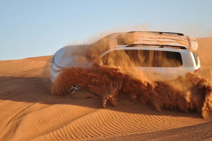 Morning Red Dunes Desert Safari ,Sand Boarding  Camel Ride