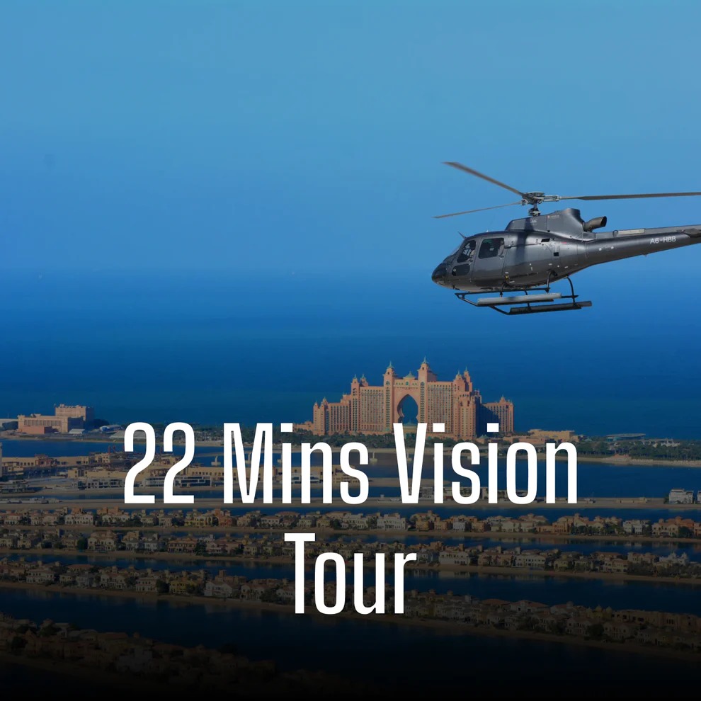  22 Min Iconic Helicopter Ride in Dubai