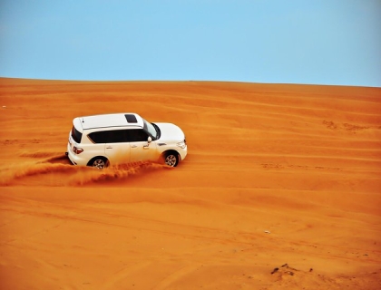 Morning Red Dunes Desert Safari ,Sand Boarding  Camel Ride