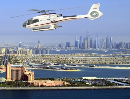 17 Min Palm Helicopter Ride in Dubai