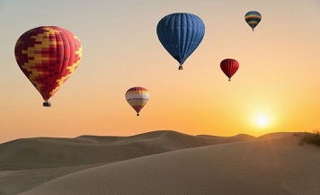 platinum Hot Air Desert Safari And Overnight