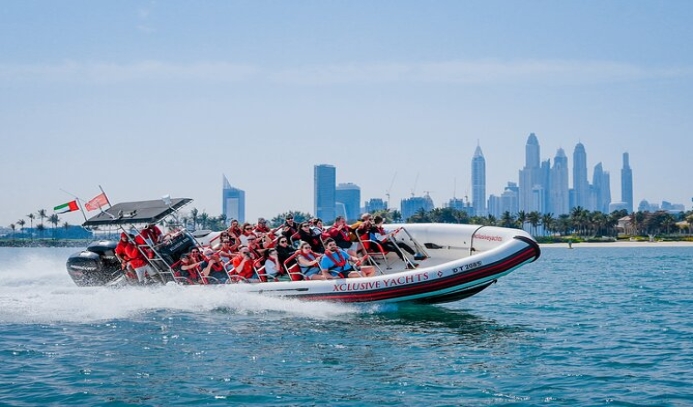 Xclusive 20  Sports Boat Hire Dubai