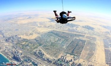 Soaring Over Dubai: A Skydiving Adventure Tour By Dubaies